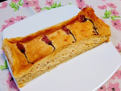 春を感じる☆桜ベイクドチーズケーキ